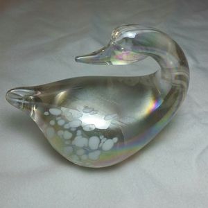 Art Glass Swan